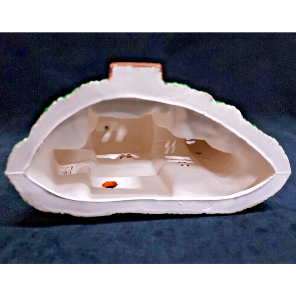 Pacific Rim Ceramic Light Up Electric Scary Haunted House Halloween Decor - Picture 9 of 9